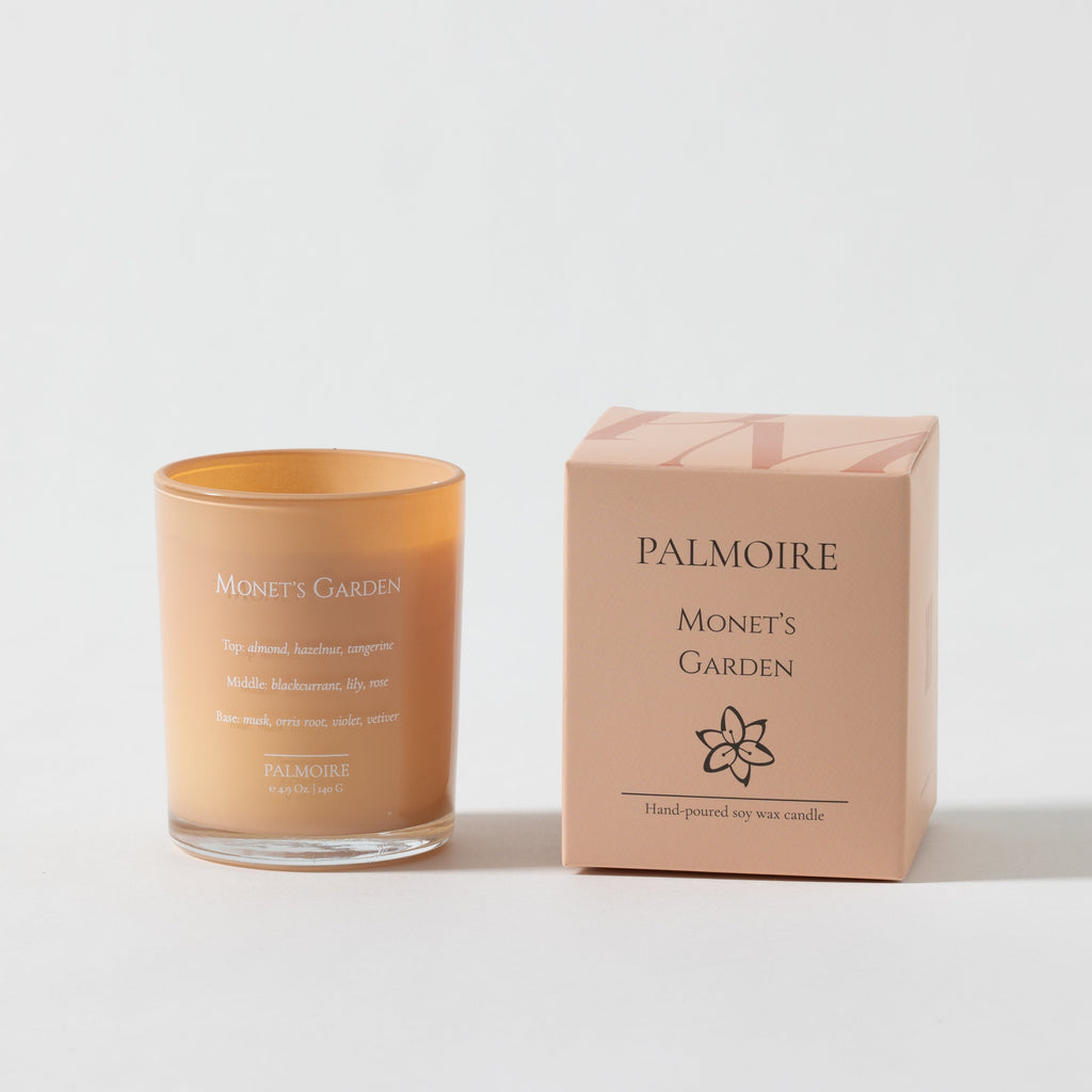 Monet’s Garden Luxury Floral Scented Candle Set