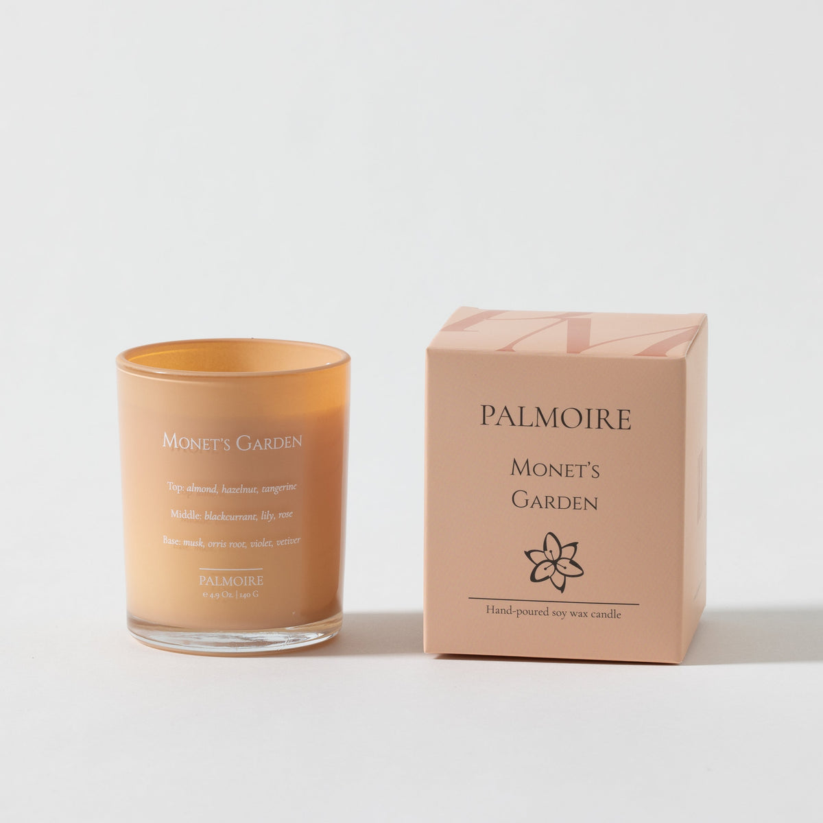 Monet’s Garden Luxury Floral Scented Candle Set