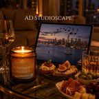 Cashmere Nights™ Evening Candle and Audiovisual Experience