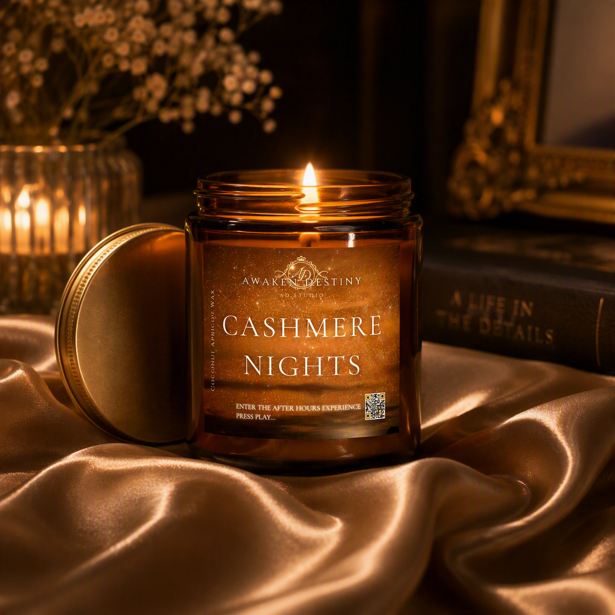 Cashmere Nights™ Evening Candle and Audiovisual Experience