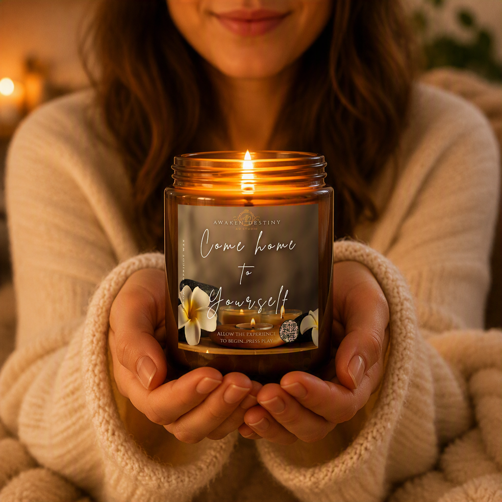 Come Home to Yourself™ Digital Workbook & Interactive Candle Set
