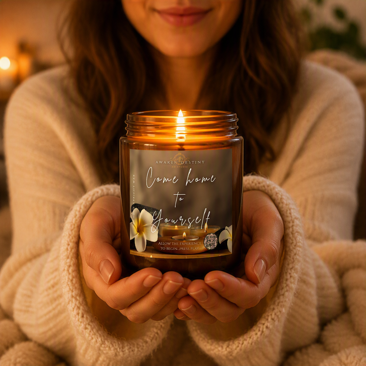 Come Home to Yourself™ Digital Workbook & Interactive Candle Set