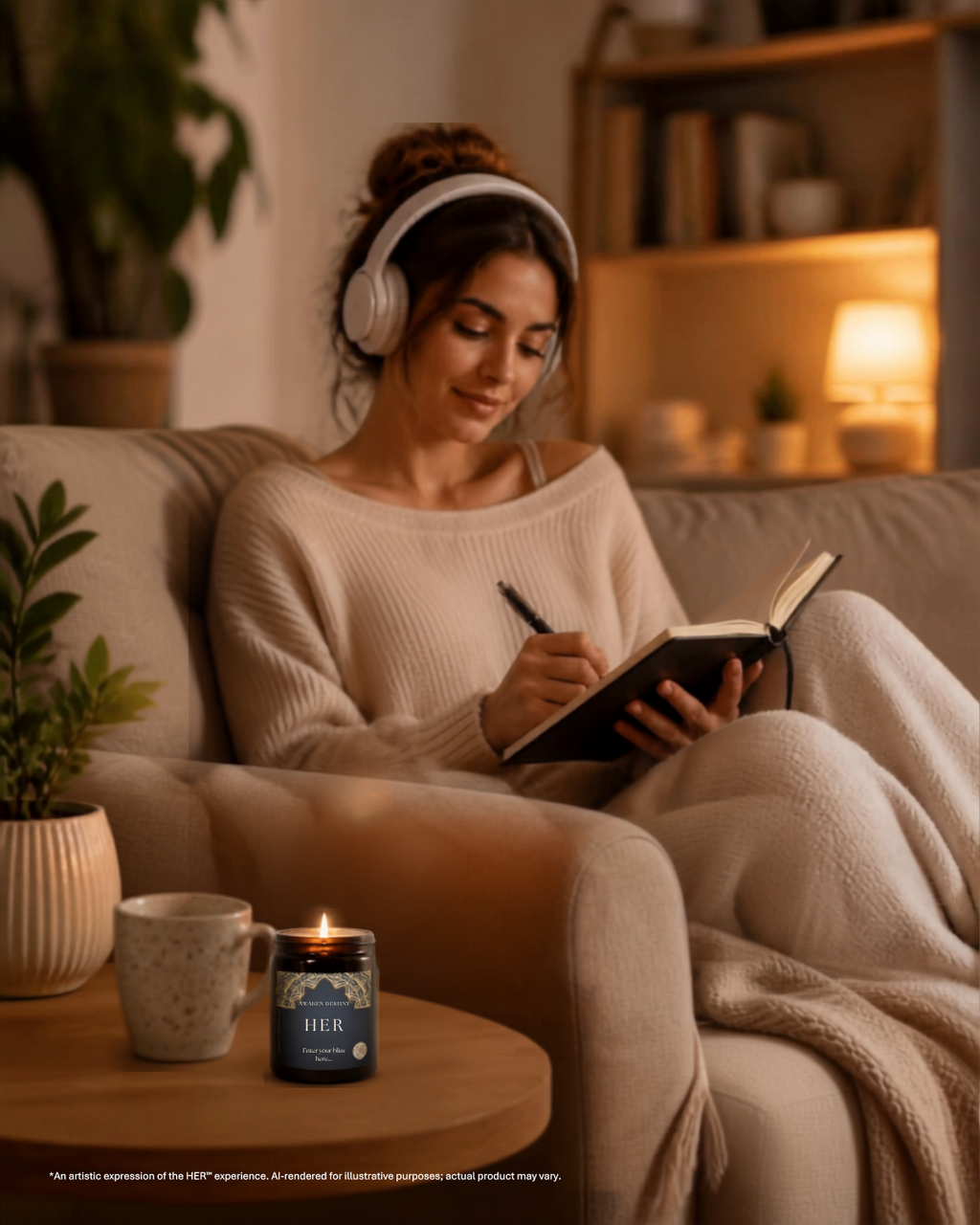 HER™ Luxury Interactive Candle