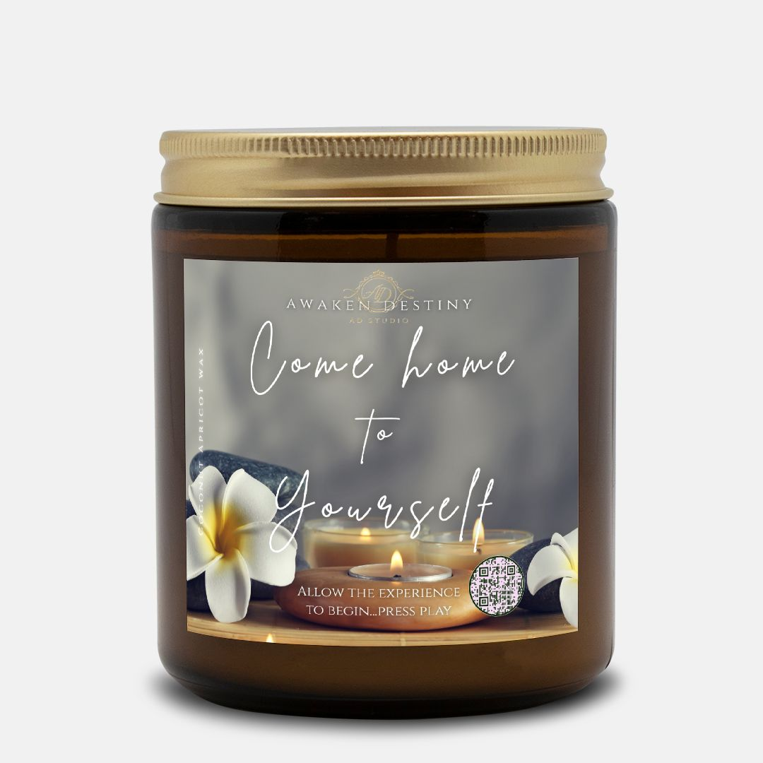 Come Home to Yourself™ Digital Workbook & Interactive Candle Set