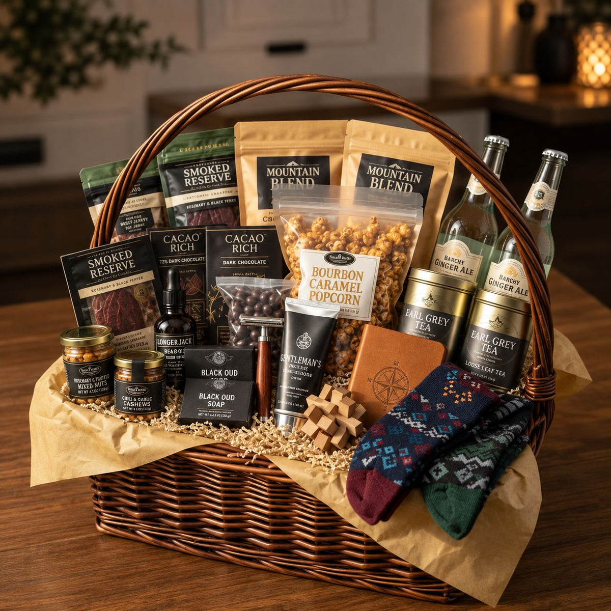 Men's Luxury Gift Basket