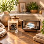 Morning Reset™ Coastal Cottage Comfort Zone Interactive Candle