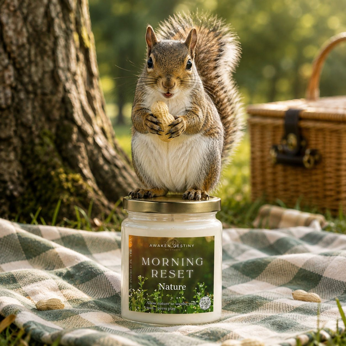 Morning Reset™ White Birch Candle Interactive Experience
