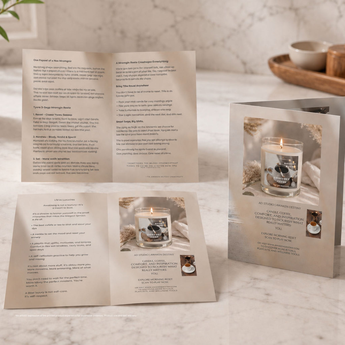 Morning Reset™ Coastal Cottage Comfort Zone Interactive Candle