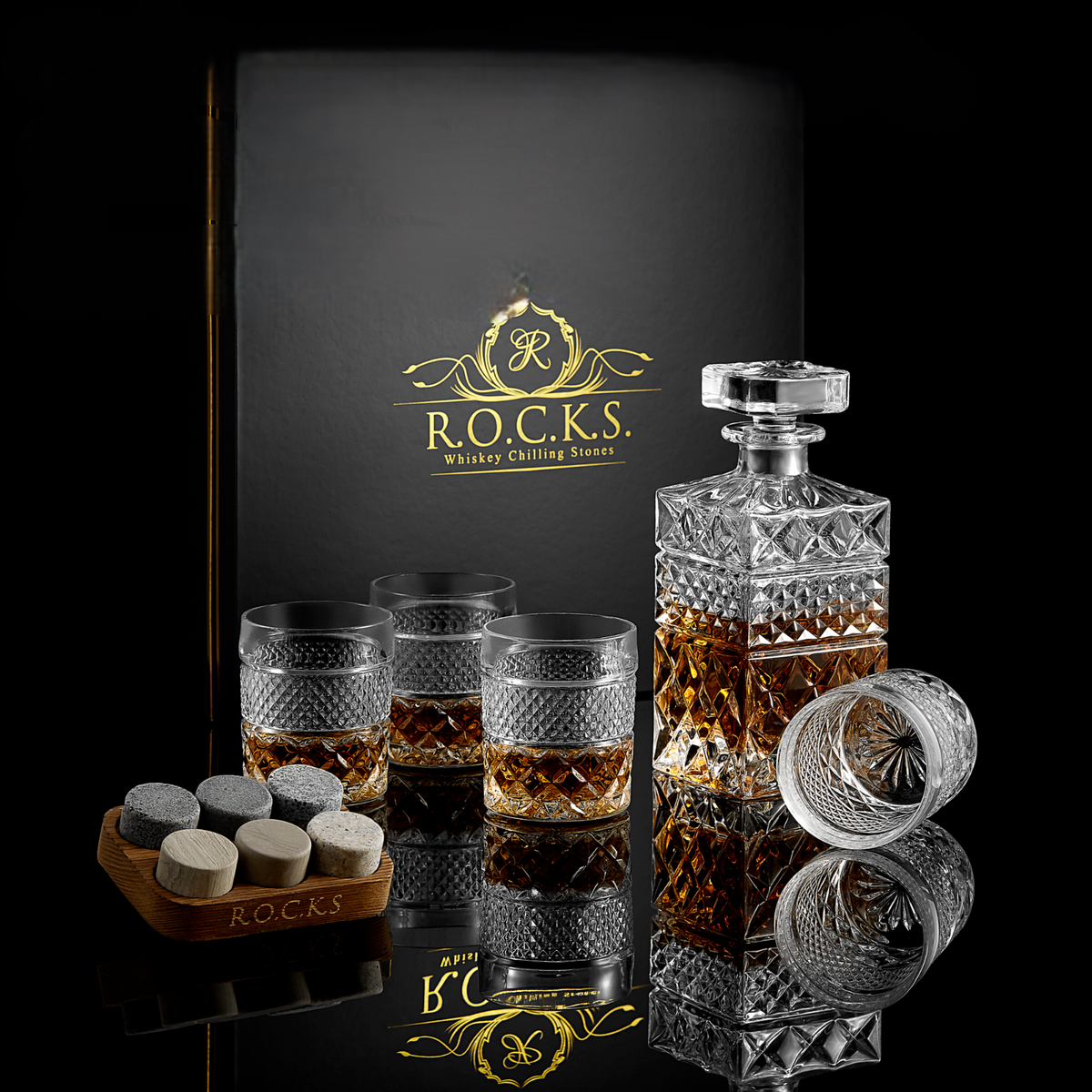 The Whiskey Decanter Gift Set