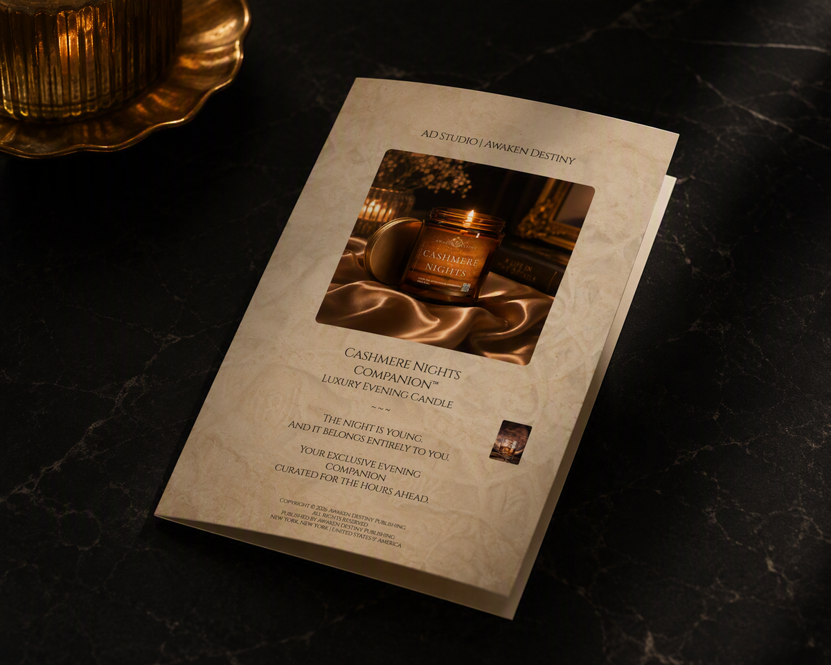 Cashmere Nights™ Evening Candle and Audiovisual Experience