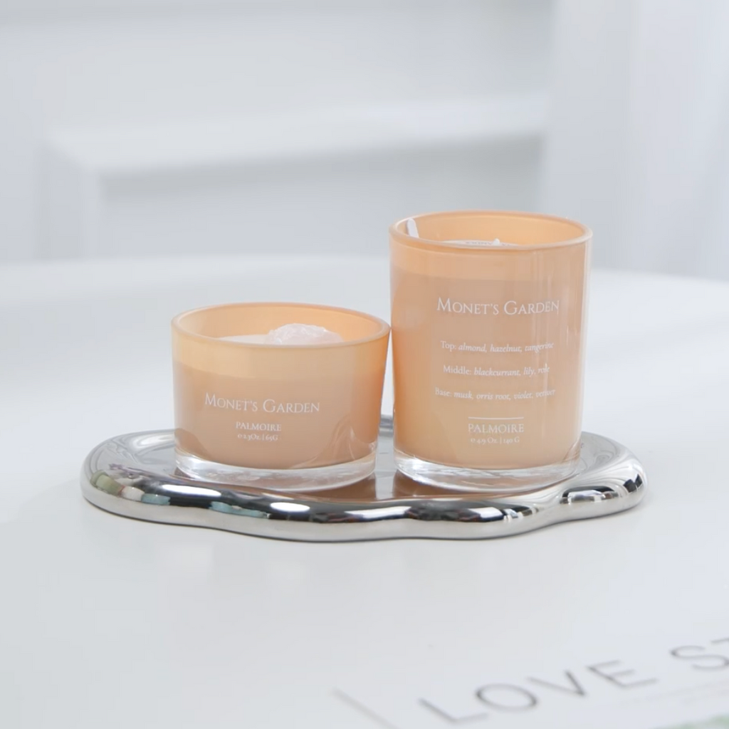 Monet’s Garden Luxury Floral Scented Candle Set