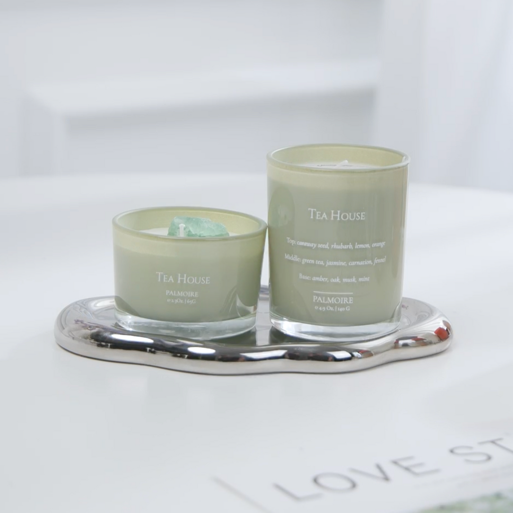 Tea House Luxury Scented Candle Set