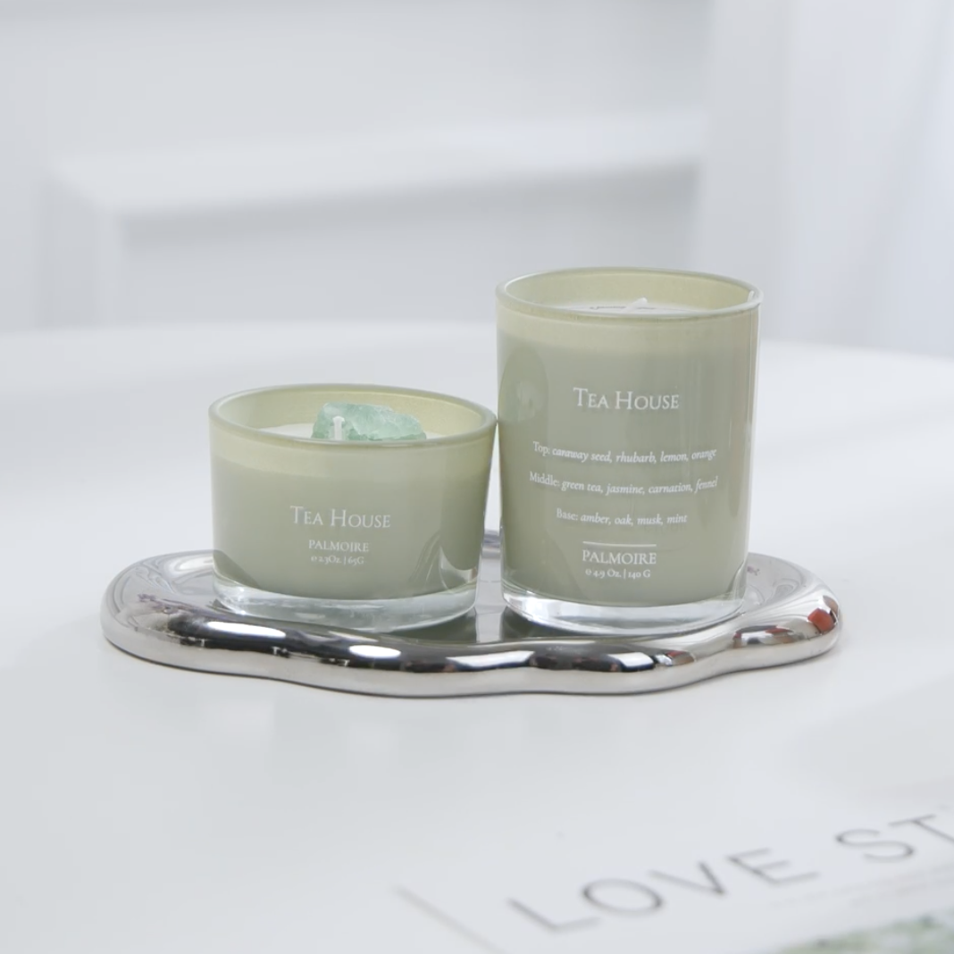 Tea House Luxury Scented Candle Set